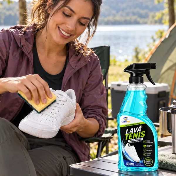 CuboMix lança Lava Tênis de 500 ml para limpeza de calçados cubomix-lanca-lava-tenis-de-500 ml-para-limpeza-de-calcados